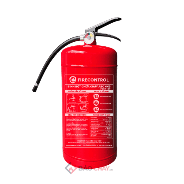Bình bột ABC Firecontrol 4kg FC04-DP