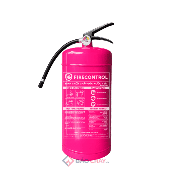 Bình chữa cháy gốc nước Firecontrol 4L
