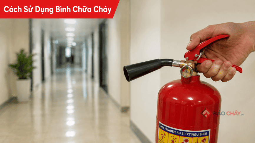 Cách sử dụng bình chữa cháy đúng kỹ thuật — Quy tắc PASS