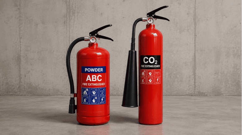 So sánh bình chữa cháy bột và CO2 nên dùng loại nào