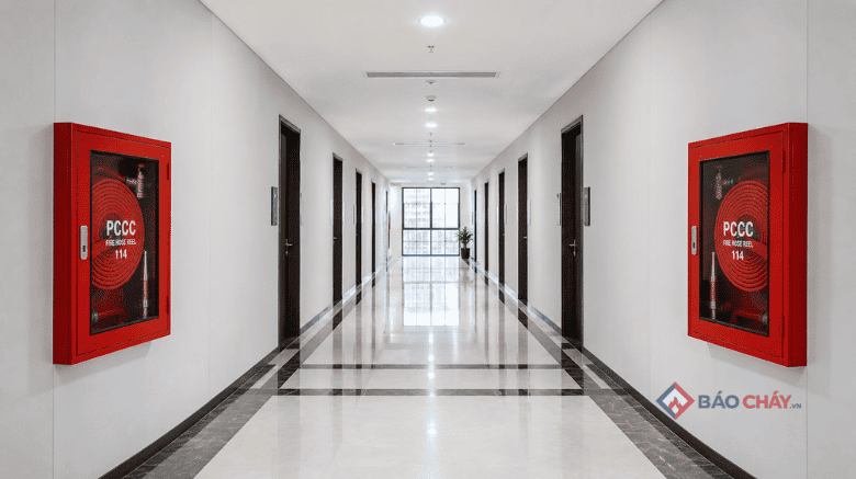 Yêu cầu vị trí lắp đặt tủ chữa cháy