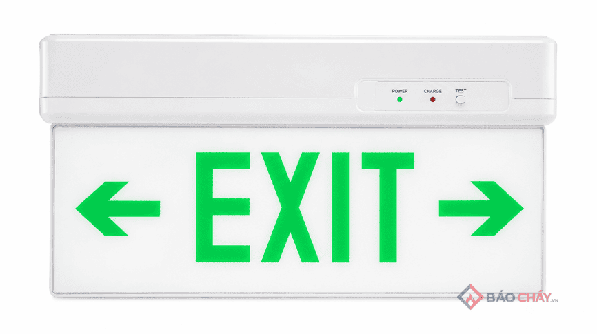 Cấu tạo của đèn exit