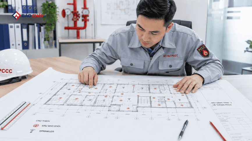 Thiết kế hệ thống PCCC Quy trình, tiêu chuẩn và hồ sơ thẩm duyệt 2026