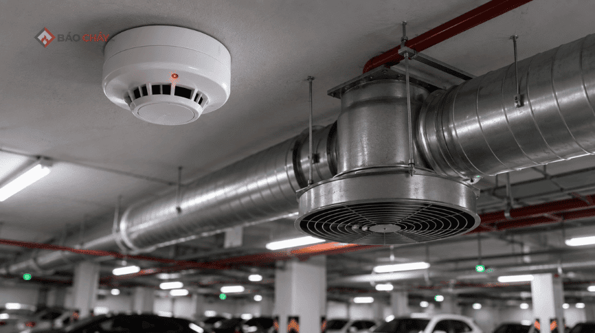 Yêu cầu về thông gió và thoát khói trong PCCC bãi đỗ xe
