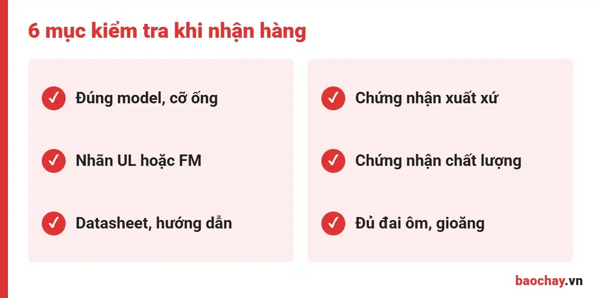 Hồ sơ cần kiểm tra khi mua công tắc dòng chảy